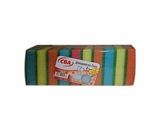 Домакинска гъба CBA 8+2бр Без канал Домакинска гъба CBA 8+2бр Без канал