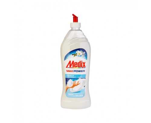 Препарат за съдове Медикс Макс Пауър 750мл Фрезия Препарат за съдове Медикс Макс Пауър 750мл Фрезия