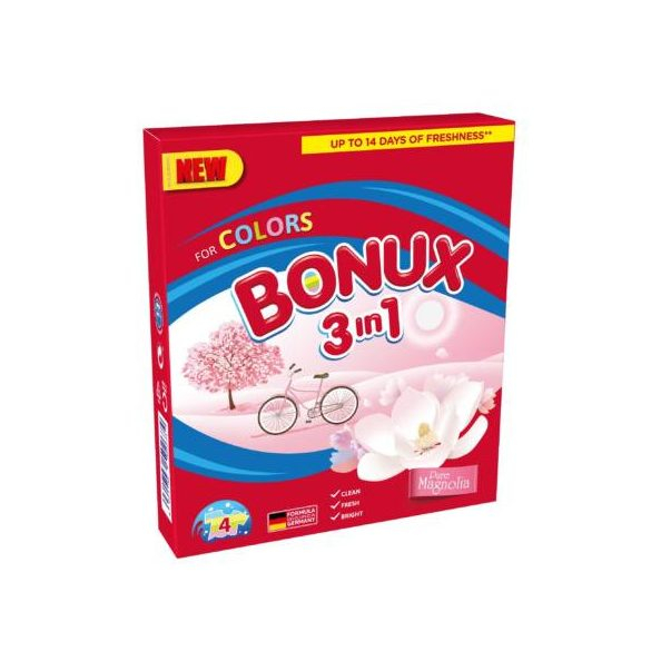 Прах за пране Бонукс 390г Магнолия Прах за пране Бонукс 390г Магнолия