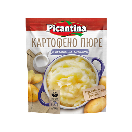 Картофено пюре Пикантина 135г Сметана Картофено пюре Пикантина 135г Сметана