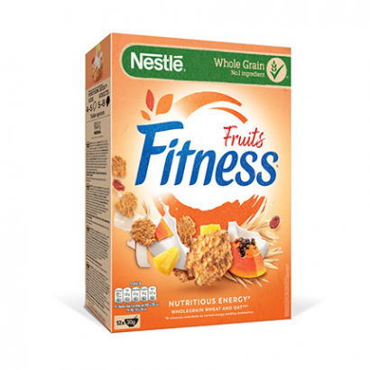 Зърнена закуска Нестле Фитнес 375г Фрутис