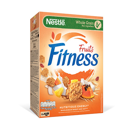 Зърнена закуска Нестле Фитнес 375г Фрутис Зърнена закуска Нестле Фитнес 375г Фрутис