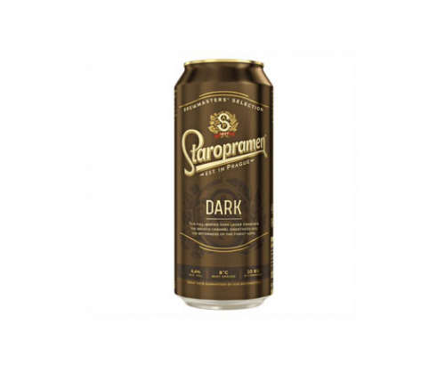 Бира Старопрамен 500мл кен Тъмно кен Бира Старопрамен 500мл кен Тъмно кен