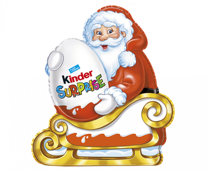 Дядо Коледа Киндер 75г