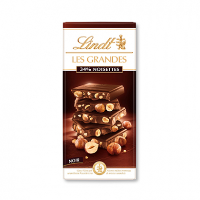 Шоколад Линдт Гранд 150г Натурален с лешник