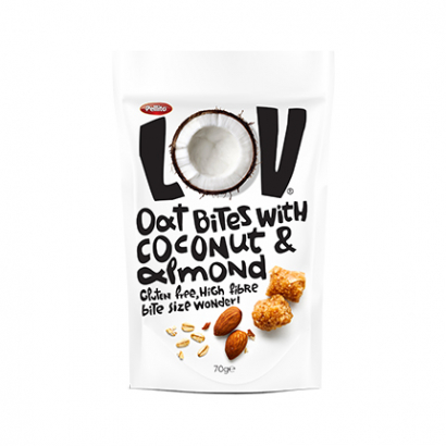 Овесени хапки Лов 70г Кокос и бадем
