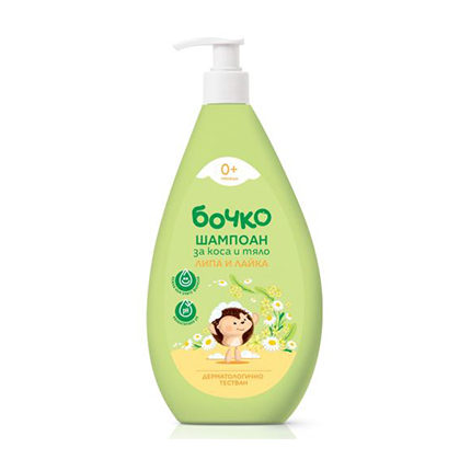 Шампоан Бочко 400мл Липа и лайка