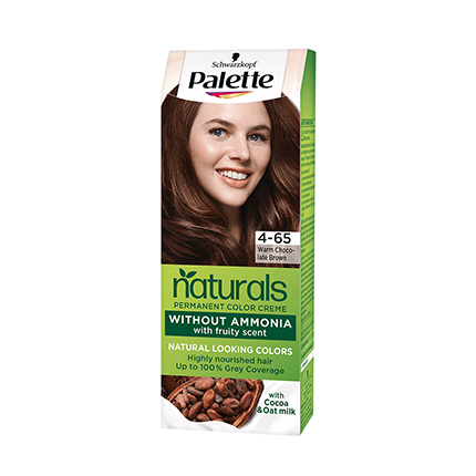 Боя за коса Палете Нейчаръл 4-65 Златно шоколадово кафяво