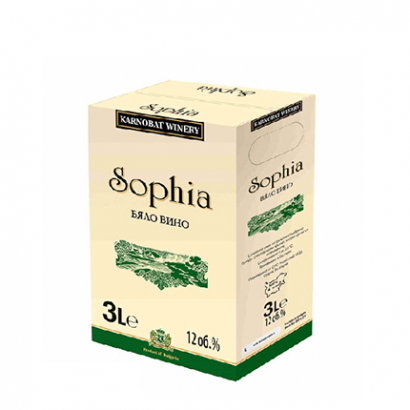 Вино София Карнобат 3л Бяло