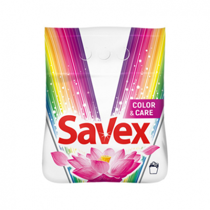 Прах за пране Савекс 1,8кг Колор енд Кеър