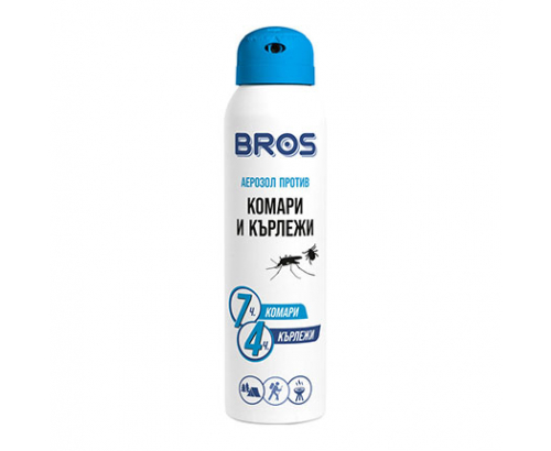 Спрей против комари и кърлежи Брос 90мл Спрей против комари и кърлежи Брос 90мл