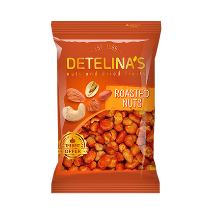 Гарниран фъстък Детелина 160г Тигрови ядки