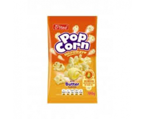 Пуканки за микровълнова Питсо 100г Масло Пуканки за микровълнова Питсо 100г Масло