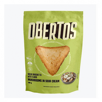 Брускети Обертос 100г Гъби и сметана