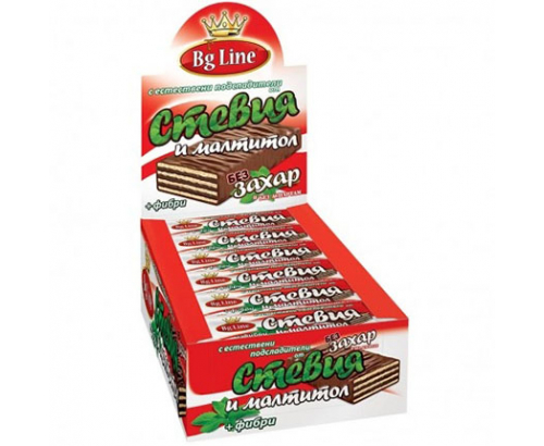 Вафла Бг Лайн Стефия 35г Без захар Вафла Бг Лайн Стефия 35г Без захар