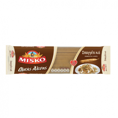 Спагети Миско 500г №6 Пълнозърнести