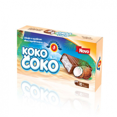 Десерт Аморетти Коко Чоко 140г