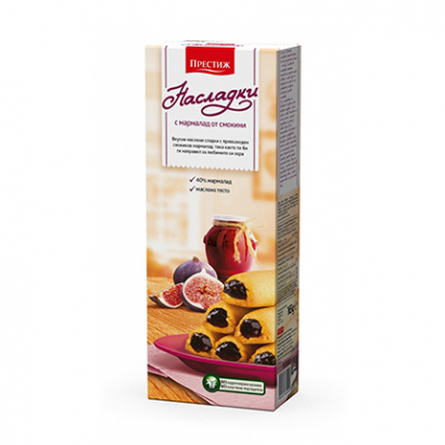 Бисквити Насладки 134г Смокиня