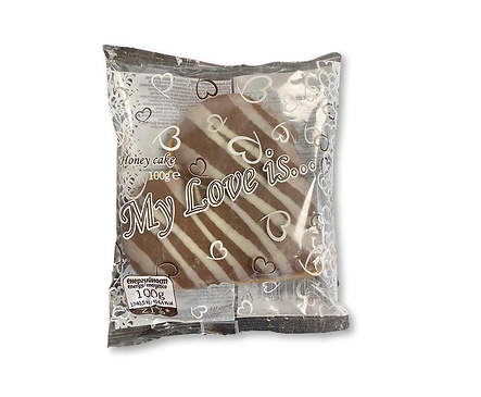 Меденка медено сърце Медовина 100г Кафява