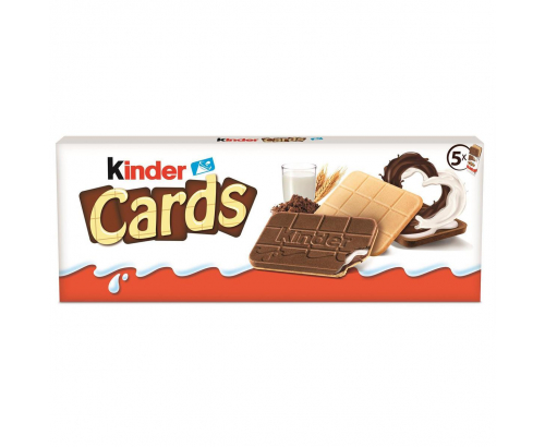 Бисквити Киндер Кардс 128г Бисквити Киндер Кардс 128г