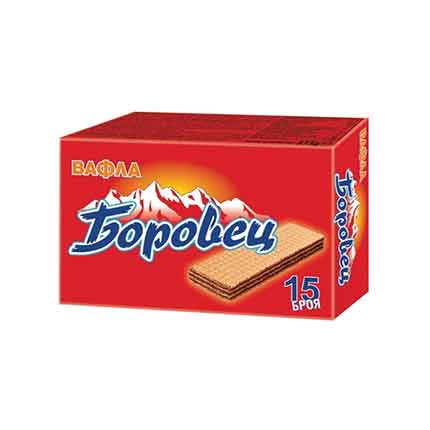 Вафли Боровец 15бр
