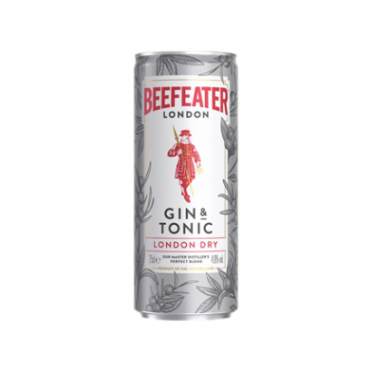 Джин Бийфийтър 250мл кен С тоник