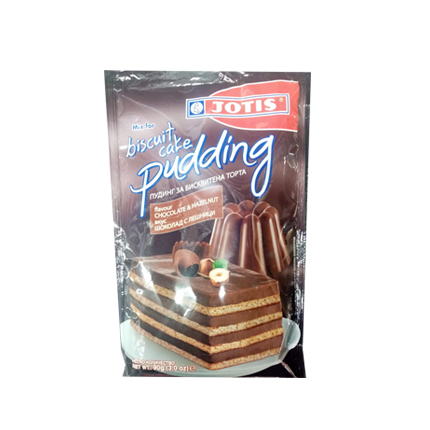 Пудинг за бисквитена торта Йотис 90г Шоколад с лешник