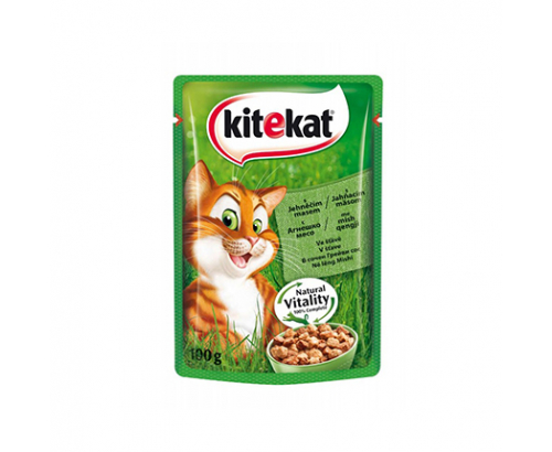 Храна за котки Китекат 100г Пауч Агнешко Месо Храна за котки Китекат 100г Пауч Агнешко Месо