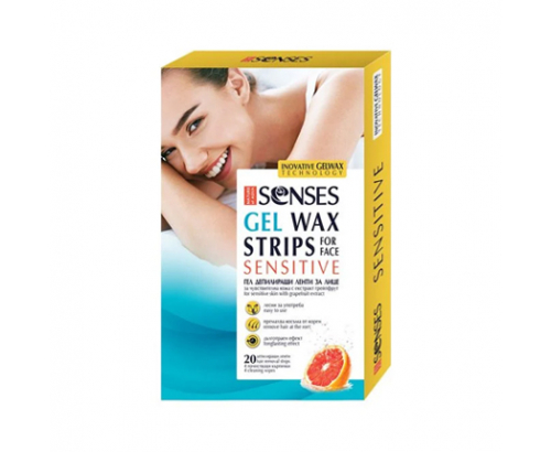 Депилиращи ленти Агива Сенс 20бр за лице Депилиращи ленти Агива Сенс 20бр за лице