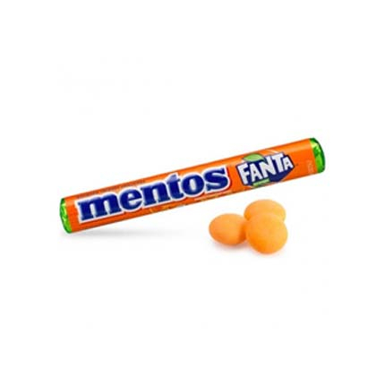 Бонбони Ментос 37,5г Фанта