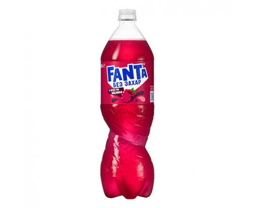 Газирана напитка Фанта 1,5л Малина Без захар Газирана напитка Фанта 1,5л Малина Без захар