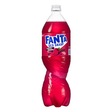 Газирана напитка Фанта 1,5л Малина Без захар Газирана напитка Фанта 1,5л Малина Без захар