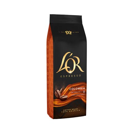 Кафе на зърна Лор 500г Колумбия