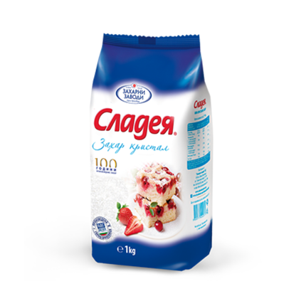 Захар Сладея 1кг Пакет Захар Сладея 1кг Пакет