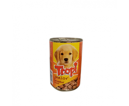 Храна за кучета Тропи 415г Консерва Джуниър