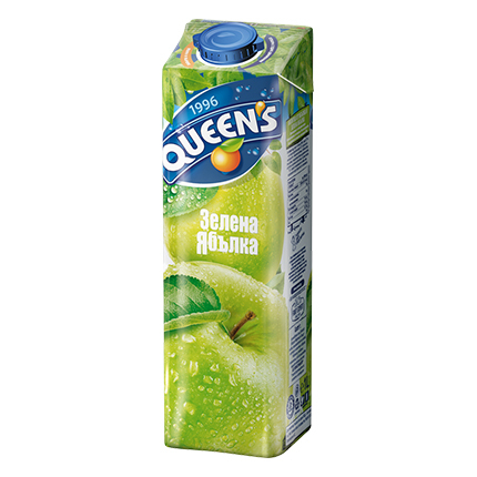Куинс 1л Зелена ябълка