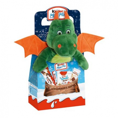 Киндер макси микс + Плюшена играчка