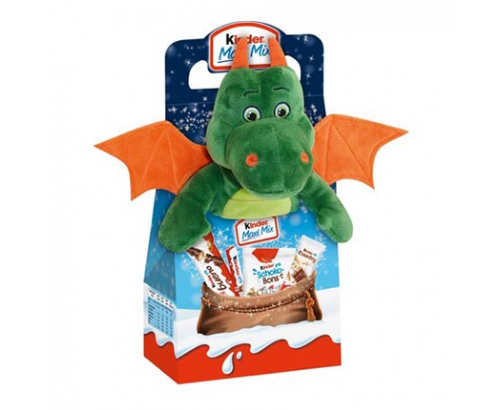 Киндер макси микс + Плюшена играчка Киндер макси микс + Плюшена играчка