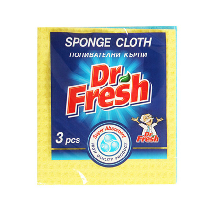 Попивателни кърпи Д-р Фреш 3бр Супер Попивателни кърпи Д-р Фреш 3бр Супер