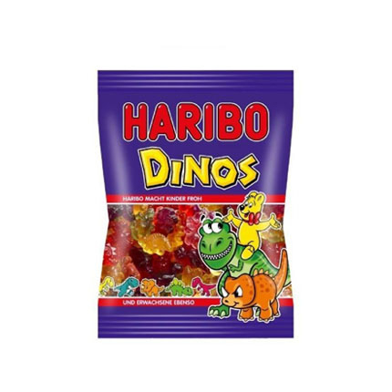 Желирани бонбони Харибо 100г Динозаври