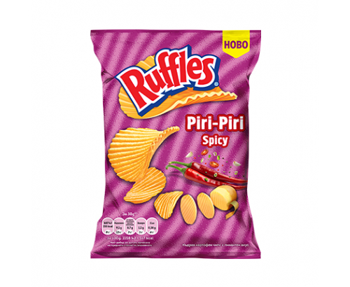Чипс Рафълс 140г Пири Пири Чипс Рафълс 140г Пири Пири