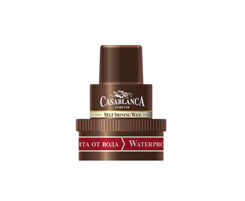 Крем вакса Казабланка 50мл Кафява Крем вакса Казабланка 50мл Кафява
