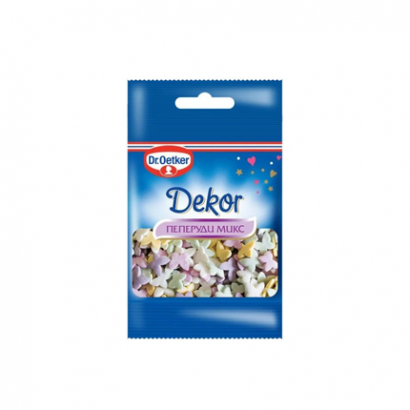 Декорация за сладкиши Д-р Йоткер 10г Пеперуди