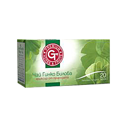 Чай Премиум 20бр Гинко билоба Чай Премиум 20бр Гинко билоба