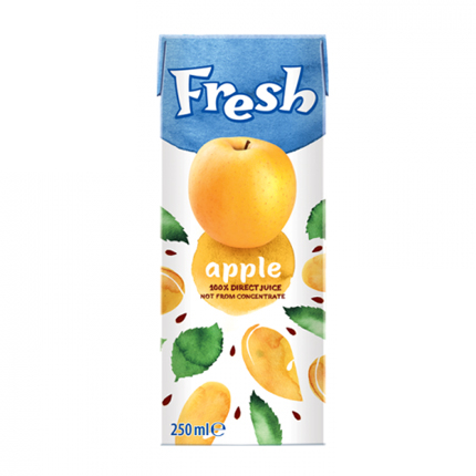 Натурален сок Фреш 250мл Ябълка