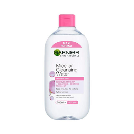 Мицеларна вода Гарние Скин Нейчър 700мл За чувствителна кожа Мицеларна вода Гарние Скин Нейчър 700мл За чувствителна кожа