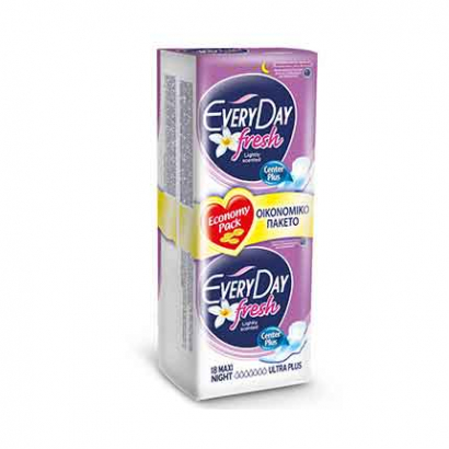 Дамски превръзки Евридей Фреш Макси найт 18бр