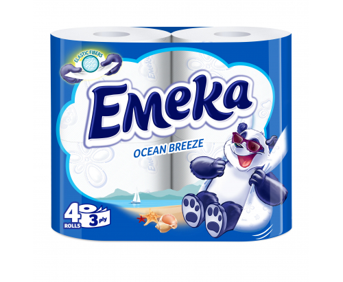 Тоалетна хартия Емека 4бр Брийз Тоалетна хартия Емека 4бр Брийз