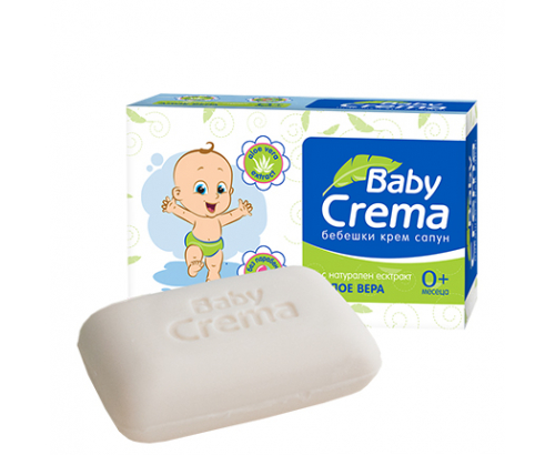 Сапун Бейби Крема 75г Алое вера Сапун Бейби Крема 75г Алое вера