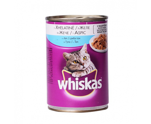 Храна за котки Уискас 400г Консерва Риба Тон Храна за котки Уискас 400г Консерва Риба Тон